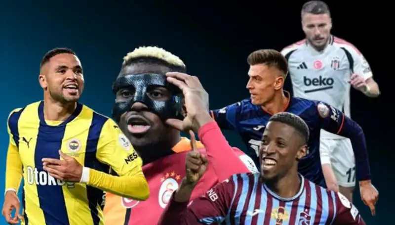 Süper Lig’de Gol Krallığı: Osimhen, Banza ve En-Nesyri Arasındaki Çekişme