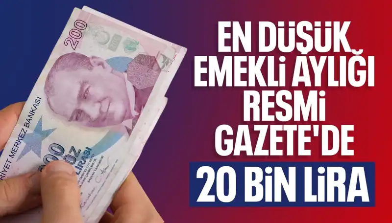 En Düşük Emekli Maaşı 20 Bin Lira Oluyor: Emeklileri Neler Bekliyor?
