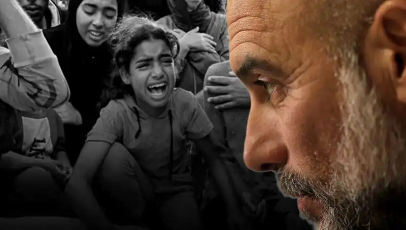 Pep Guardiola, Gazze'deki Acılara Duyarsız Kalamadı: Kalbimdeki Acıyı Paylaşıyorum