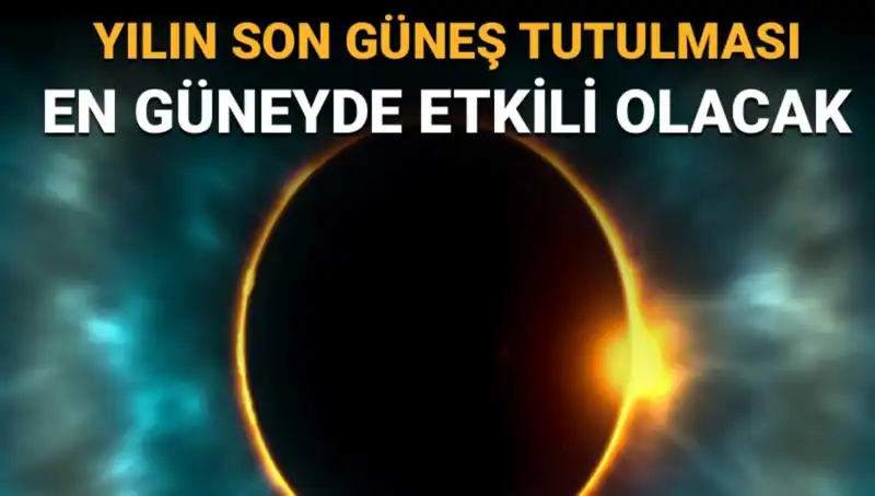 Eylül ayında gerçekleşecek olan yılın son Güneş tutulması heyecanı!