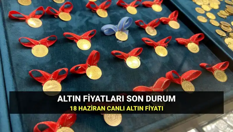 Bugün Altın Fiyatları Ne Olacak? 18 Haziran Canlı Veriler Burada!