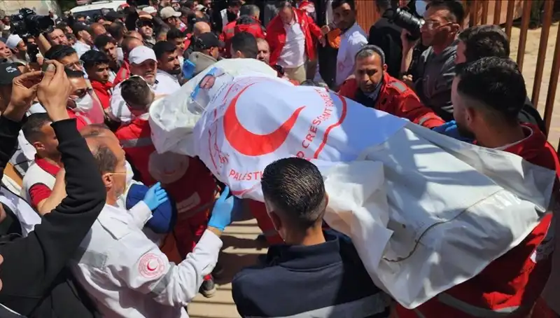 Gazze’deki Katliamın Otopsi Raporu: Sağlıkçılar Başından Vurulmuş!