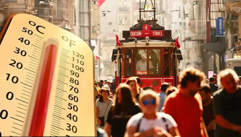 Hava Sıcaklıkları Yükseliyor: İstanbul'u Pazar Günü Yağmur Bekliyor