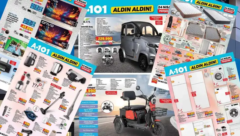 A101, Perde ve Elektronik Mutfak Ürünleri ile Şıklığı Yakalıyor!