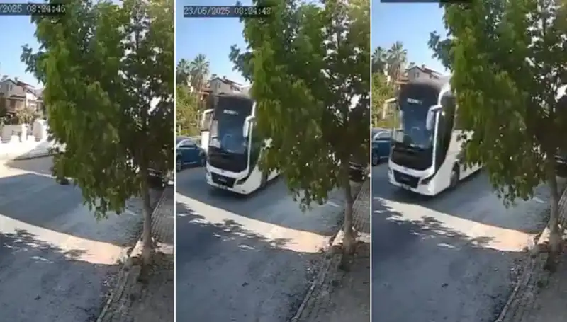 Yolda Yatan Köpeğe Dikkat Etmeyerek Devam Eden Araç Kazası