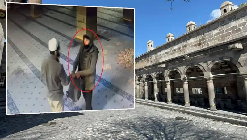 Tarihi Camide Hırsızlık Girişimi: Güvenlik Kameraları Suçluyu Yakaladı