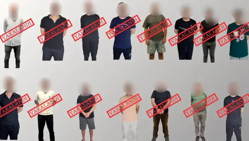 Kırmızı Bültenle Aranan 14 Kişi Türkiye'de Yakalandı: Türkiye Emniyeti Tarihi Bir Operasyona İmza Attı