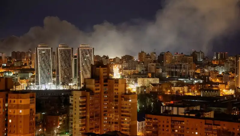 Ukrayna’nın Başkenti Kiev, Rusya Tarafından Hain Saldırıya Uğradı