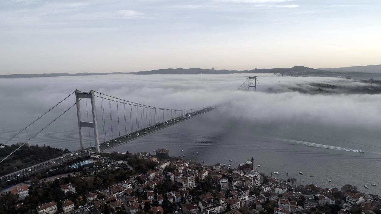 İstanbul Boğazı'nda Gemi Trafik Akışı Durdu