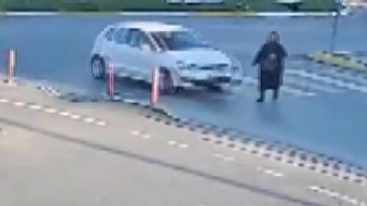 Talihsiz Sürücü İkinci Kazayı da Atlattı