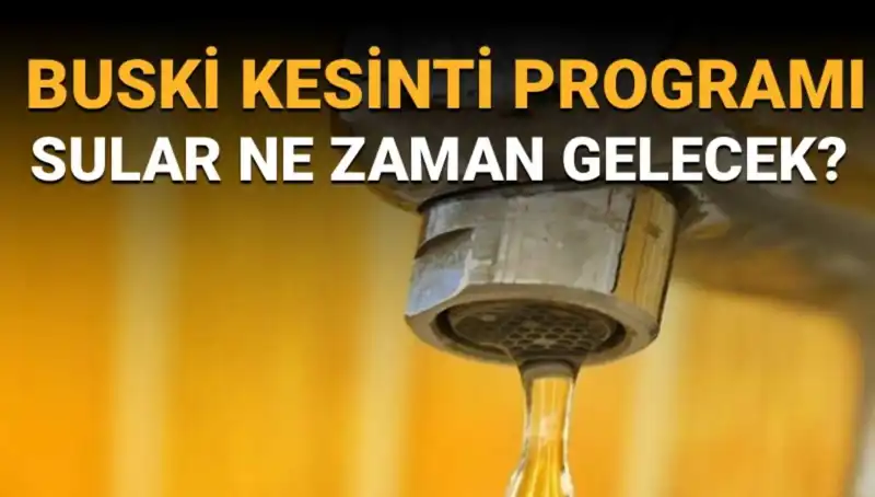 Bursa Nilüfer'de Su Kesintileri Sonrası Ne Zaman Su Gelecek?