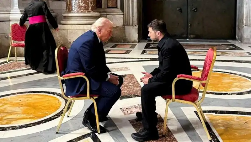 Zelenski, Trump ile En İyi Görüşmelerinin Vatikan’da Olduğunu Açıkladı