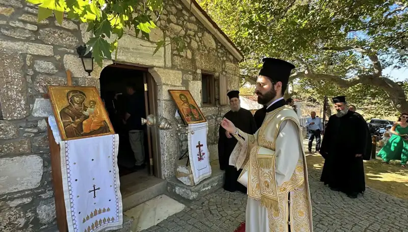 Bozcaada'da Yüzlerce Yıllık Aya Paraskevi Günü Ayini Coşkuyla Gerçekleşti
