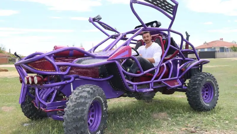 Kendi Arazi Aracını Yapan Genç: Mad Max’tan İlham Aldı!