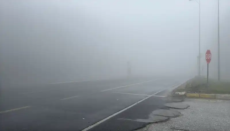 Bolu Dağı'nda Görüş Mesafesi Düşüyor: Sisin Etkileri Hızla Yayılıyor