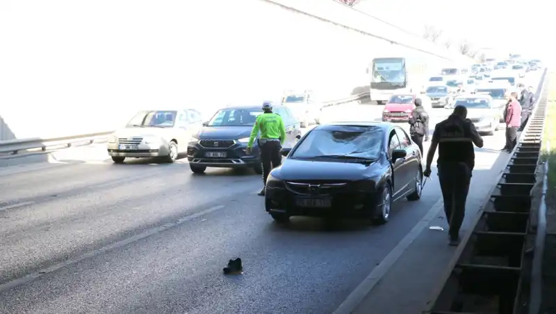 Polisten Kaçış Dramı: Üst Geçitten Atladı ve Şok Oldu!