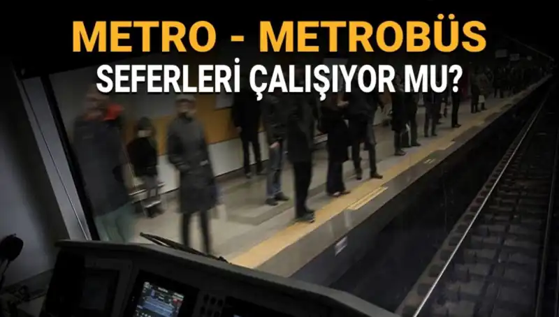 İstanbul’da Metrobüs ve Metro Seferleri İle İlgili Son Durum Nedir?