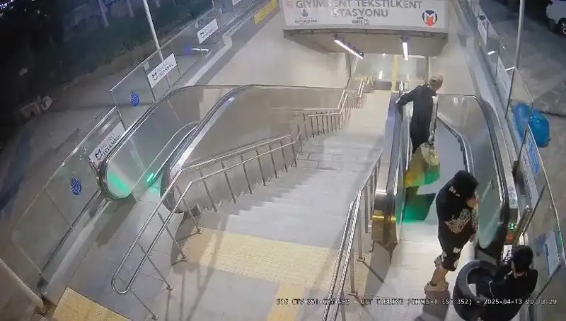 Metro İstasyonuna Çöp ve Lastik Atan Şüpheliler Gözaltına Alındı!