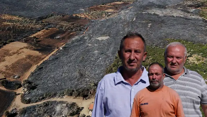 Çeşme Yangınında Gözyaşı Dökenler: "Her Şeyim Gitti"