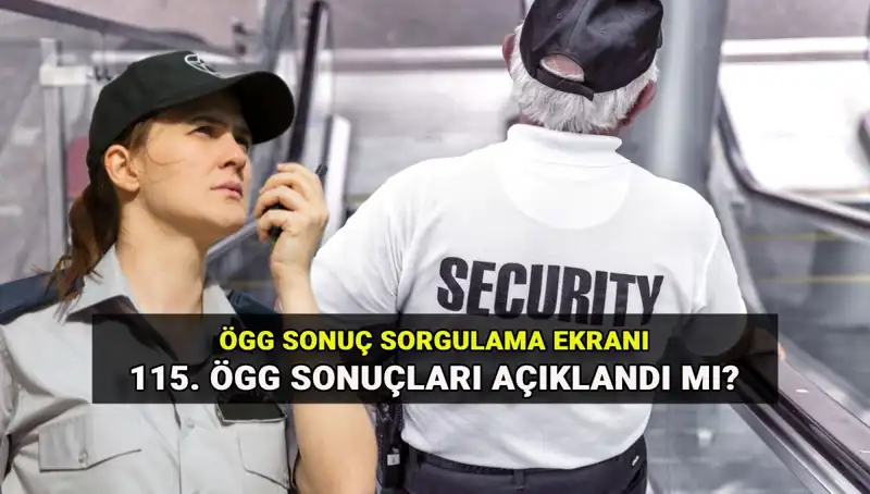 EGM 115. Dönem Özel Güvenlik Sınav Sonuçları Açıklandı, Sonuçlarınızı Hızla Öğrenin!