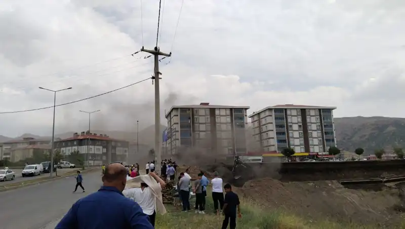 Bitlis'te Doğalgaz Hattında Şok Patlama: Neler Yaşandı?