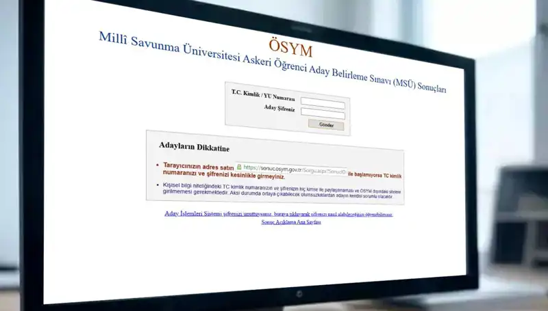 MSÜ Tercih Sonuçları Açıklandı! Öğrenciler Ne Zaman Bilgi Alacak?