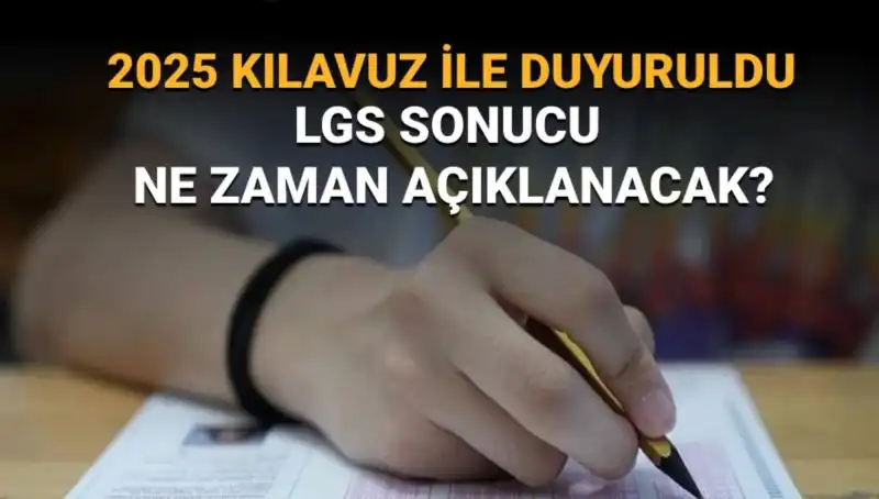 MEB LGS Sınav Sonuçları 2025: Beklenen Tarih ve Detaylar