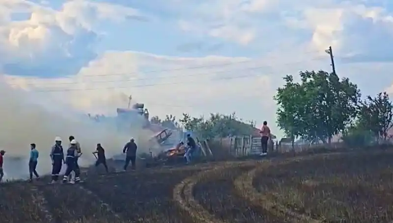 Tarlayı Kundaklayan Şahıs, 4 Günde Yakalandı!