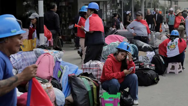 Peru'daki Madencilerin Sokak Eylemleri: Gelecekleri İçin Mücadele Başladı