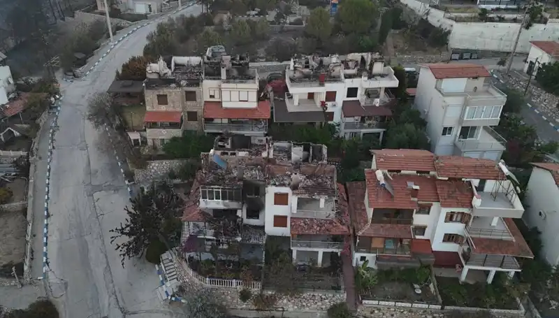 Orman Yangınlarında Tüyler Ürperten Durum: Birçok Ev Kullanılamaz Hale Geldi