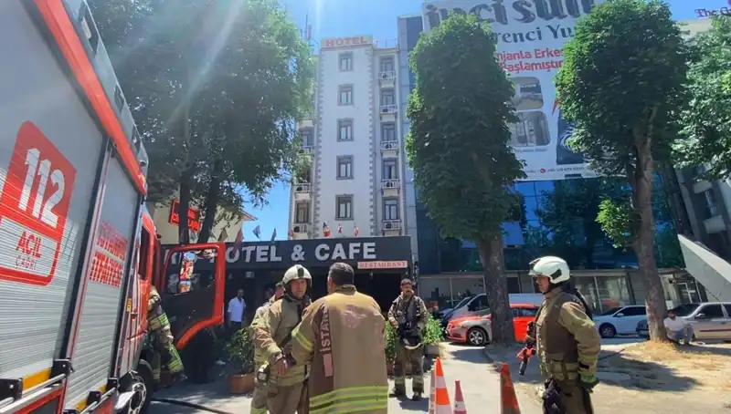 Fatih'teki Otel Yemekhanesinde Olay Yaratan Yangın: Neler Oldu?